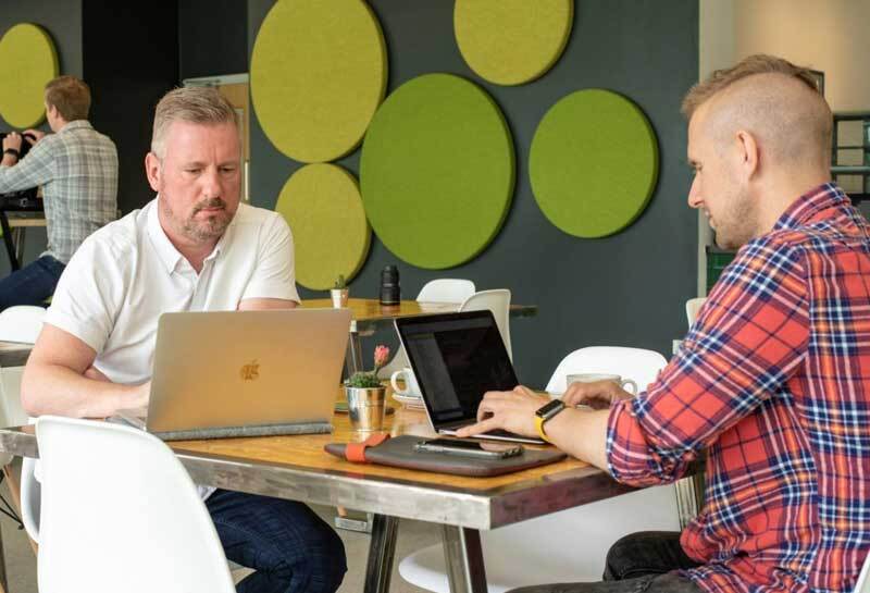 coworking desks