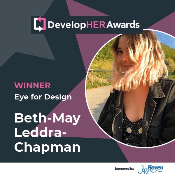 Beth May DevelopHer award